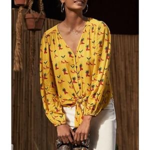 NWT Anthropologie Kendra Dandy Dreamer Blouse
